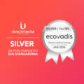 Silver medal for Direct Media for business practices aligned with ESG principles